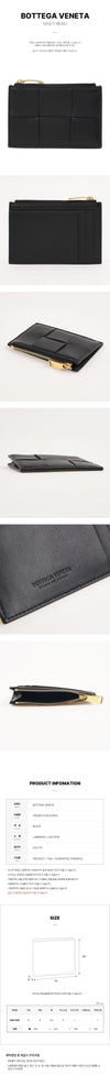 Bottega Veneta Card Wallet with Zipper 156288124 [P]