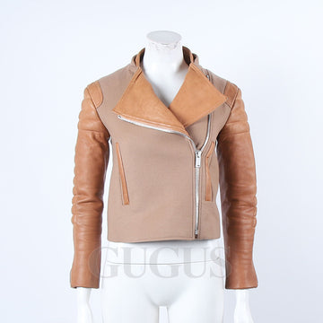 CELINE レザー トリミング ジャケット 121560