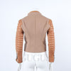 Celine Leather Trimming Jacket 121560 [P]