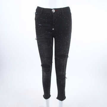 PHILIPP PLEIN Denim-Hose 123860