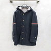 THOM BROWNE レザーアームバンドフードジャケット 0 5312 163158662 [P]