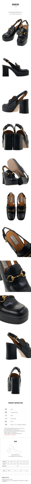 GUCCI 女性ホースビットローファーヒール 91196917 [P]