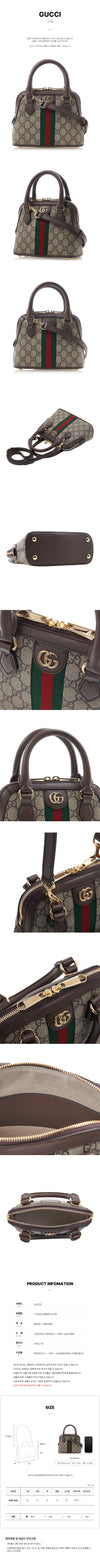 GUCCI Ophidia GG Mini Top Handle Bag 77688982 [P]