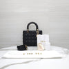 Dior Lady Medium Bag Black Cannage M0565ONGE 10402 5317583 [P]