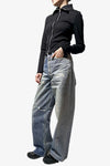 OUR LEGACY 日本製コットンスリムジップアップW2266SCE Coal Essential Rib 1899 151321157 [P]