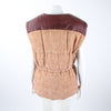 Isabel Marant Leather Trimmed Padded Vest 123789 [P]