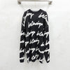 BALENCIAGA Baumwolle 3D Scribble Logo Strick L 7846 163158821 [P]