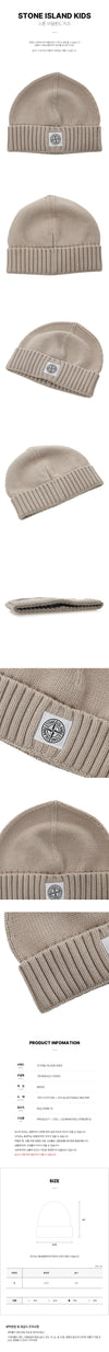 STONE ISLAND Logo-Patch Rippenstrickmütze (Erwachsenen Größe) V0092 7916N04Z4 62217392 [P]