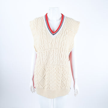 GOLDEN GOOSE Goldener Gans Strickweste 123712