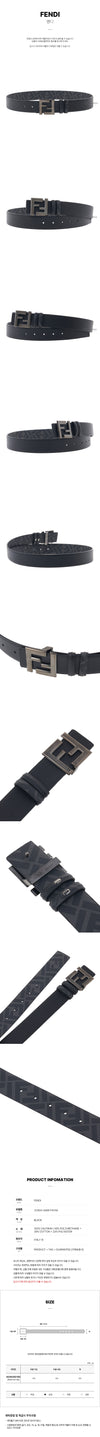Fendi Men's Square Belt 153471554 [P]