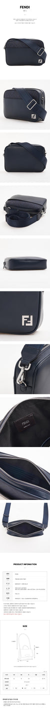 FENDI SS26 メンズ スクエア FF カメラバッグ 160534079 [P]