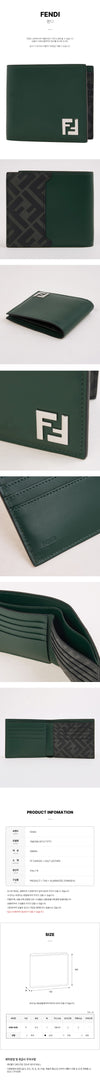 FENDI FFロゴ二つ折り財布 152929391 [P]