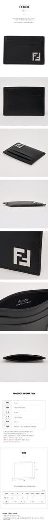 Fendi Men's FF Squared Cardholder 152801390 [P]