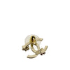 CHANEL Camellia Flower Earrings Gold ABG792 157403476 [P]