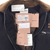 MIU MIU Corduroy gewaschene Denim Bomberjacke schwarz 25FW 38 160755467 [P]