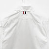 THOM BROWNE Damenhemd mit drei Streifen aus Grogant Popeline 144253592 [P]