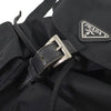 PRADA Rucksäcke mit Triangel-Logo in Nylonstruktur Schwarz MINI 1BH029 161290179 [P]