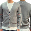 THOM BROWNE Milano Stitch Arm Band Cardigan mit Streifen (MKC310A Y3007 055) 123467198 [P]
