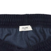 Celine Men's Triomphe Embroidered Velour Velvet Training Pants Navy 160755451 [P]