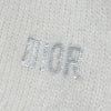 Dior Women's Kids Sequin Logo Alpaca Wool Knit Ivory 10A 158667673 [P]