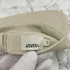 ISABEL MARANT TYRY Logo Visorcap Ecru Rot (CQ004XFA A3C05A ECRD) 123475591 [P]
