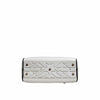DIOR Vibe Zip Leder Bowling Bag Tote Bag Schultertasche Medium Weiß 158667662 [P]