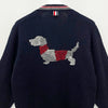 THOM BROWNE 26FW ヘクターハンドポケットパッチカーディガン 158125077 [P]