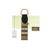 Burberry Key Ring Key Holder 81214481 Canvas Check Black 161878513 [P]