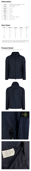 Stone Island Garment Dyed Crinkle Jacket Navy 159272331 [P]