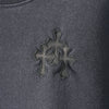 Chrome Hearts Men's Leather Cross Patch Sweatshirt Navy 162251566 [P]