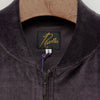 NEEDLES Butterfly Stickerei C PE Velours Rippskragen Track-Jacke Charcoal (QV319 B) 135796823 [P]