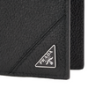 Prada Vitello Triangle Logo Bi-Fold Wallet 160344774 [P]