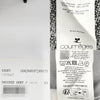 COURREGES Kureju Logo Kontrast Mini Shorts Smog Grau Schwarz (124JSH037JS0070 B102) 123778215 [P]