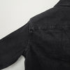 AMI Light Denim Button-Down Shirt with Heart Logo Used Black 154126980 [P]
