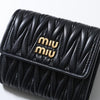 Miu Miu Small Matelassé Nappa Leather Wallet 160845474 [P]