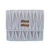 Miu Miu Small Matelasse Nappa Leather Wallet 160845484 [P]