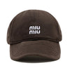 MIU MIU Denim Baseball Cap 160877791 [P]