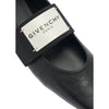 GIVENCHY 26SS Geschnittene quadratische Ballerinas aus strukturiertem Leder 160989722 [P]