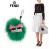 FENDI Monster Mini Eye Pom Pom Pelz Anhänger 7AR467 8LU F11RL 45116917 [P]
