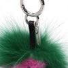 FENDI Monster Mini Eye Pom Pom Pelz Anhänger 7AR467 8LU F11RL 45116917 [P]