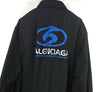 Balenciaga S Logo Short Windbreaker Jacket 773425 9756 135864635 [P]
