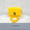 BALENCIAGA Gelbes B-Logo Kleine Umhängetasche 2777 163156265 [P]