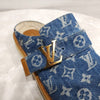 LOUIS VUITTON Denim Monogram Cozy Mules Slipper 9 9176 163157644 [P]