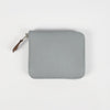 HERMES シルクイン コンパクト財布 グレー H082355CKAG 157631178 [P]