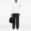 STONE ISLAND コットン スウェットシャツ ホワイト 801563051 A0001 155075372 [P]