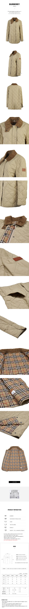 BURBERRY Damen-Diamant-Steppjacke 116325675 [P]
