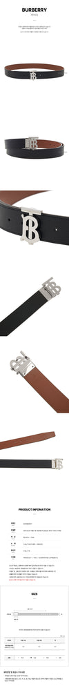Burberry 35MM REVERSIBLE BELT 142084297 [P]