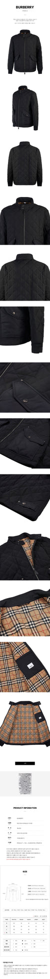 BURBERRY メンズダイヤモンドキルティング体温調節ジャケット8047934 M 73910188 [P]