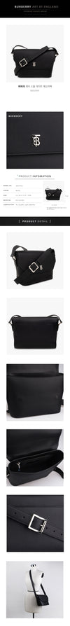 BURBERRY レザー スモール ライト メッセンジャーバッグ 8062904 55826759 [P]