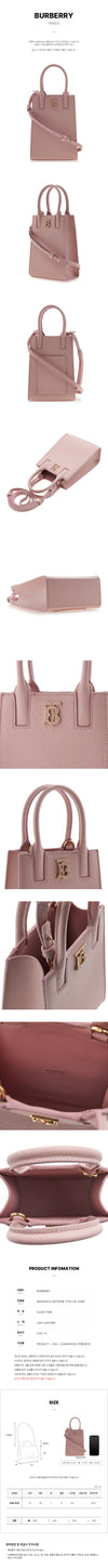 Burberry Micro Francis Phone Tote in Grained Leather 44244777 [P]